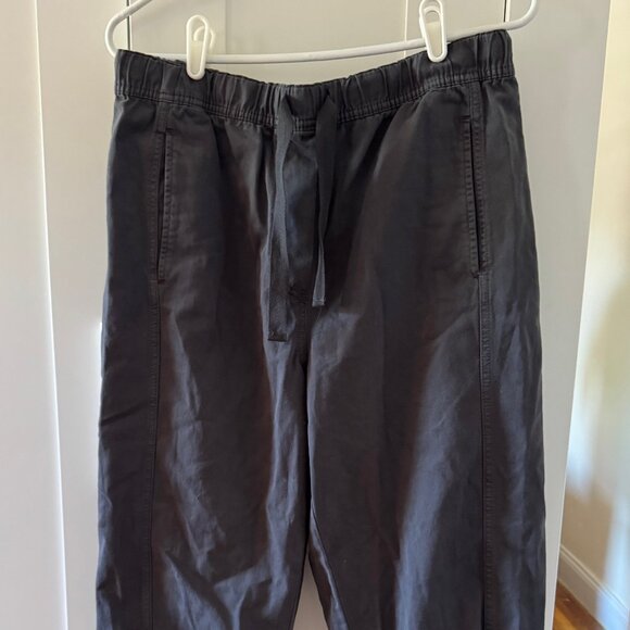 NWT ZARA Drawstring Wide Leg Cropped Pants - Picture 2 of 5